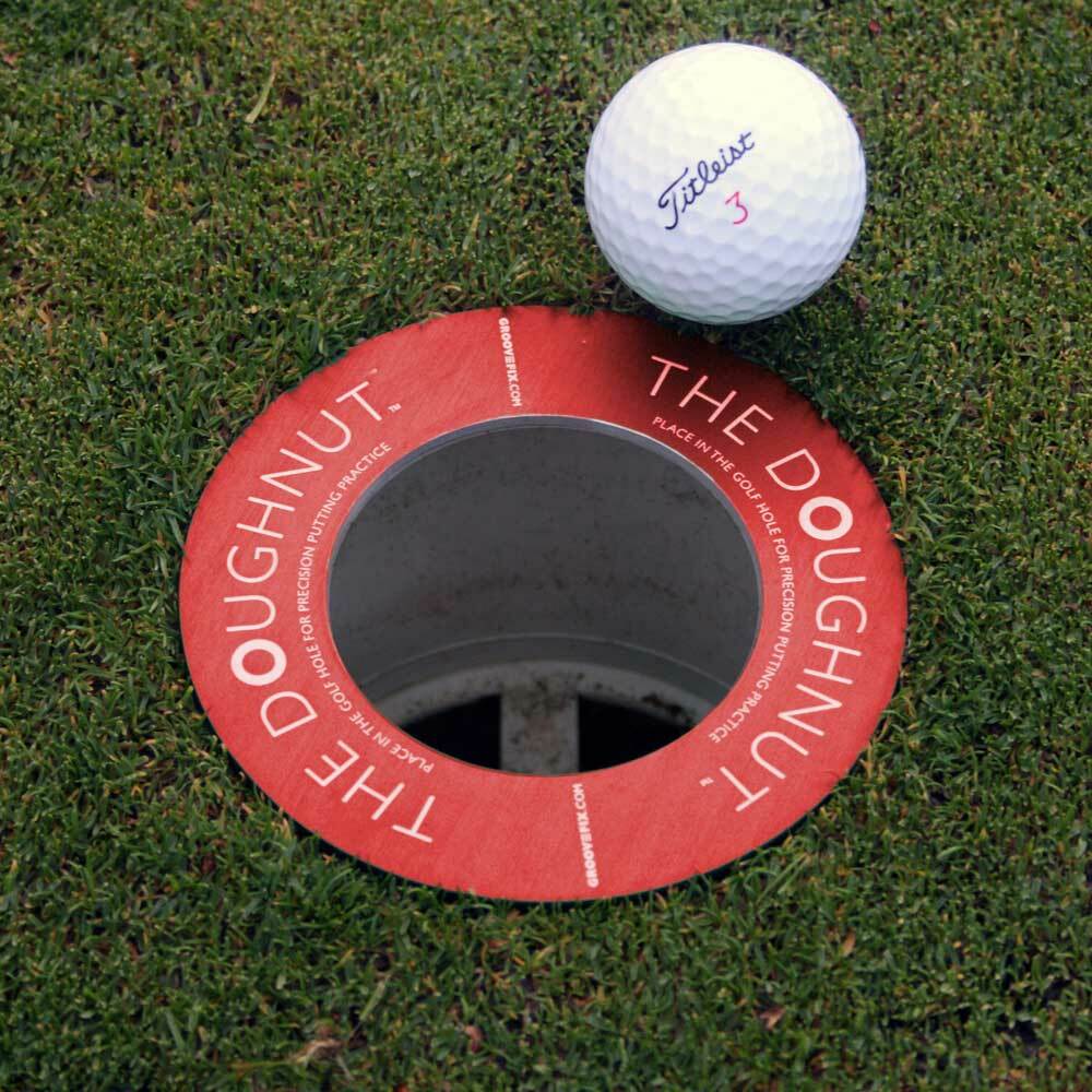 The Doughnut – Golf hole reducer, putting training aid