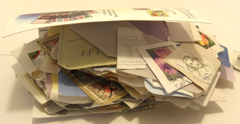 H. E. Harris & Co 300 Genuine Stamps 300 Mixed Stamps with Duplicates SHIPS FREE