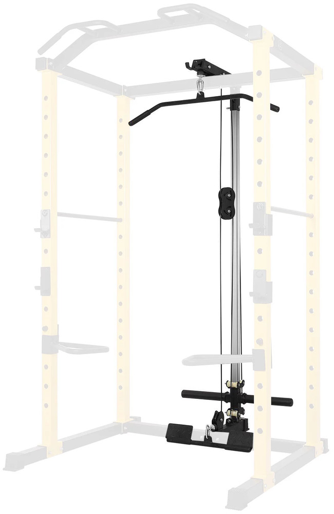 Lat Pulldown Attachment for Power Cage Squat Rack Training Gym Weightlifting NEW