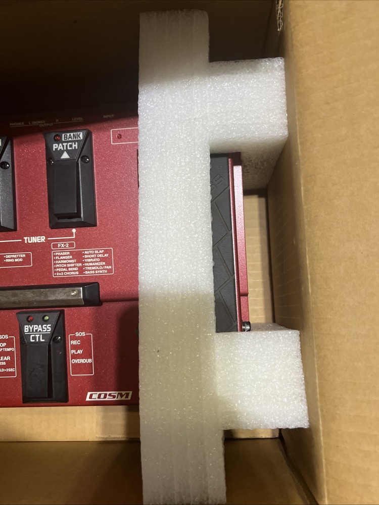 Boss GT-6B Bass Effects Processor Red