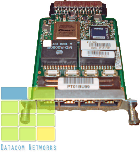 Genuine Cisco HWIC-4T1/E1