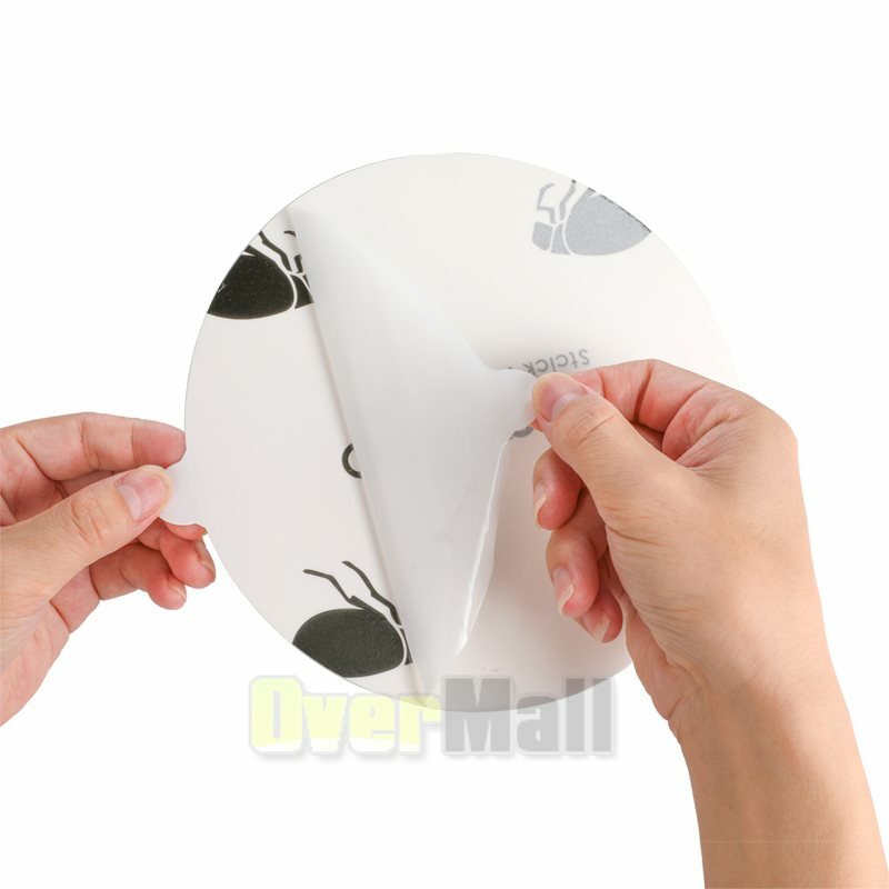 5Packs Disposable Flea Trap Sticker Sticky Flea Control Refill Flea Glue Discs