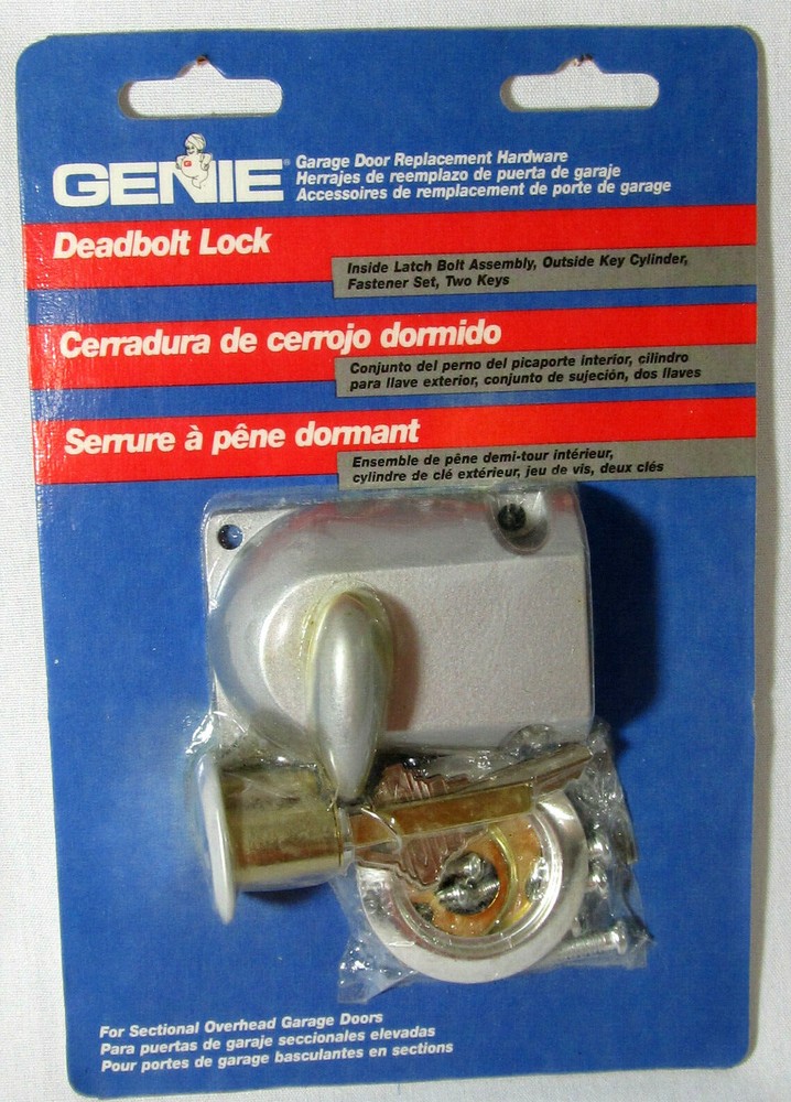 Genuine GENIE Garage Door Replacement Deadbolt Lock