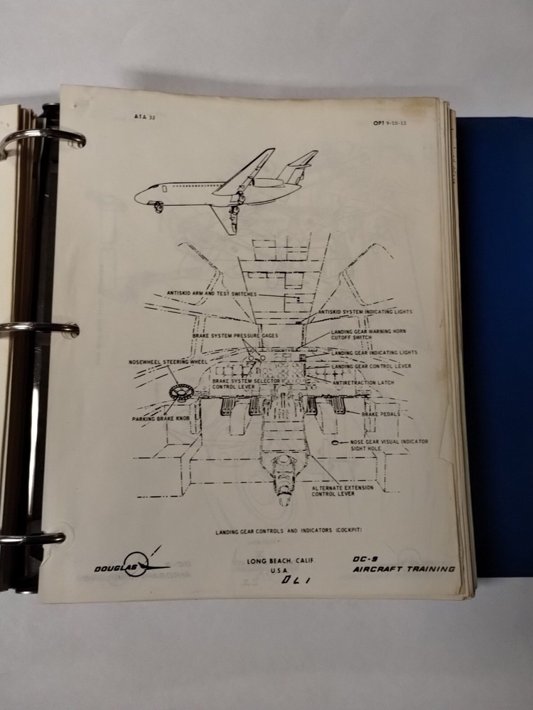 Douglas DC-9 JT8D Maintenance Training Manual for Technicians
