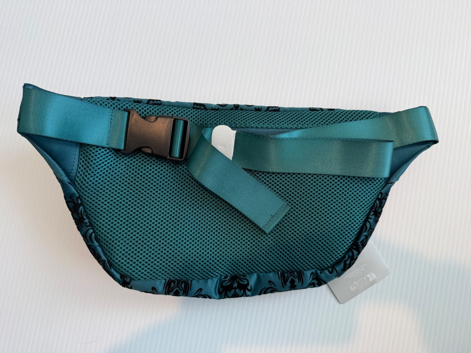 Disney Parks The Haunted Mansion Fanny Pack Belt Bag GREEN LARGE SIZE NWTS!