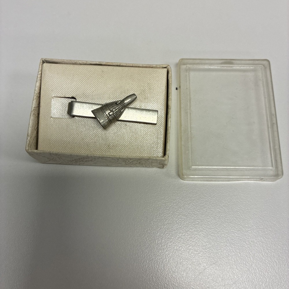 Vintage NASA Apollo Command Module Space Capsule Tie Clip
