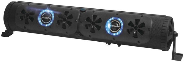 Bazooka Bluetooth Party Bar G3 with Single-Sided RGB Illumination 24" Black