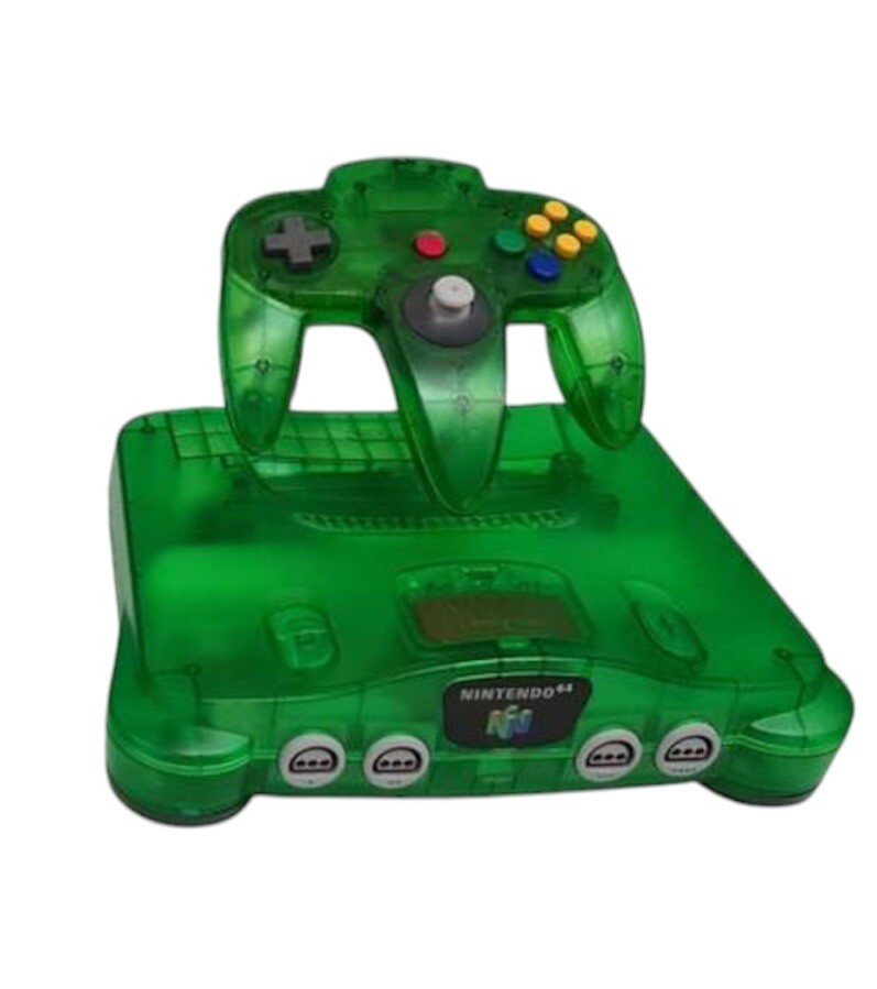 Console Display Stand w/ Floating Controller Mount Nintendo 64 N64 Custom Colors