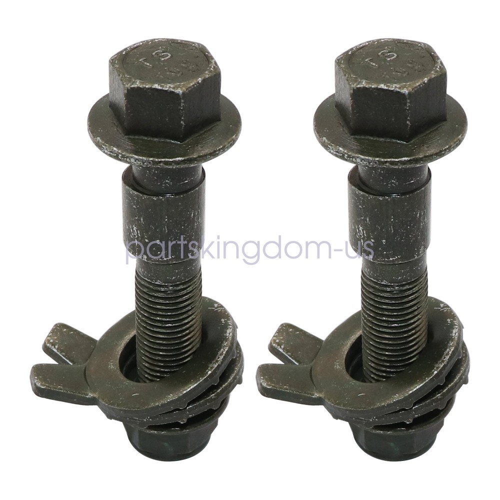 FOR Front Wheels Cam Bolts 2Kits 16mm Adjustable Camber Correction Alignment Kit