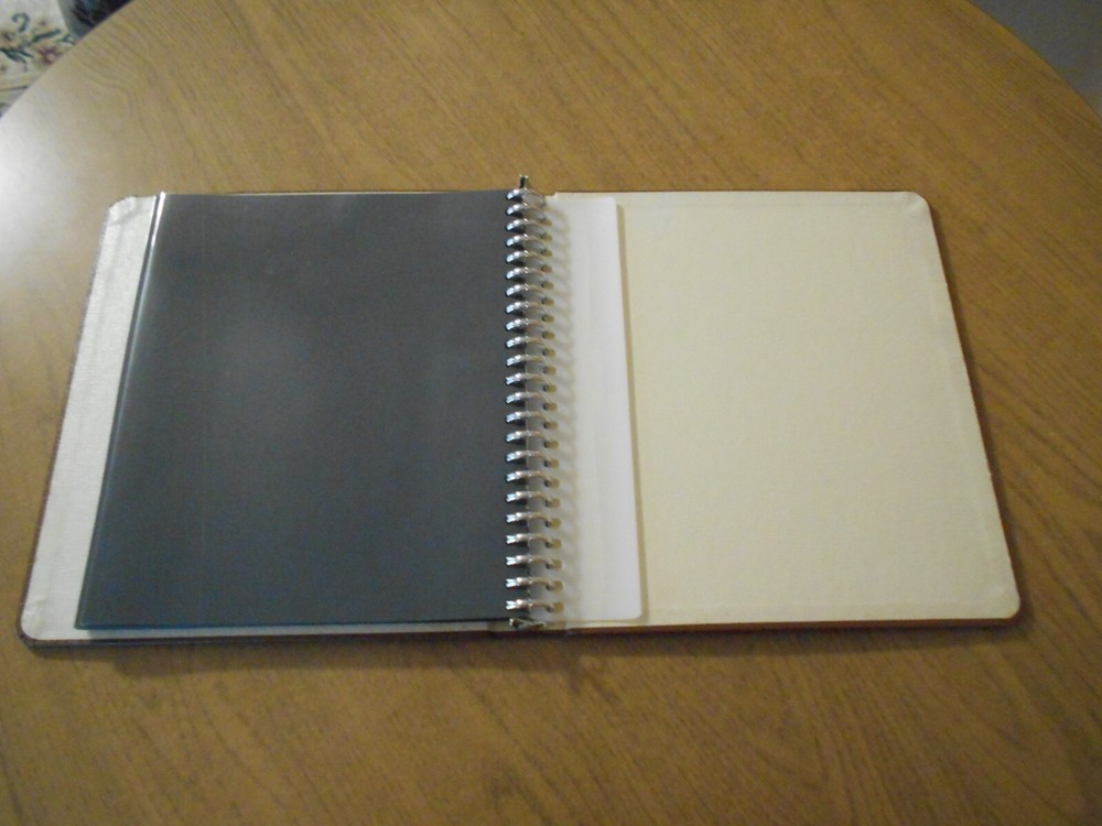 American Commemorative Collections Stamps Binder 23 Ring W/ 20 Pages USED