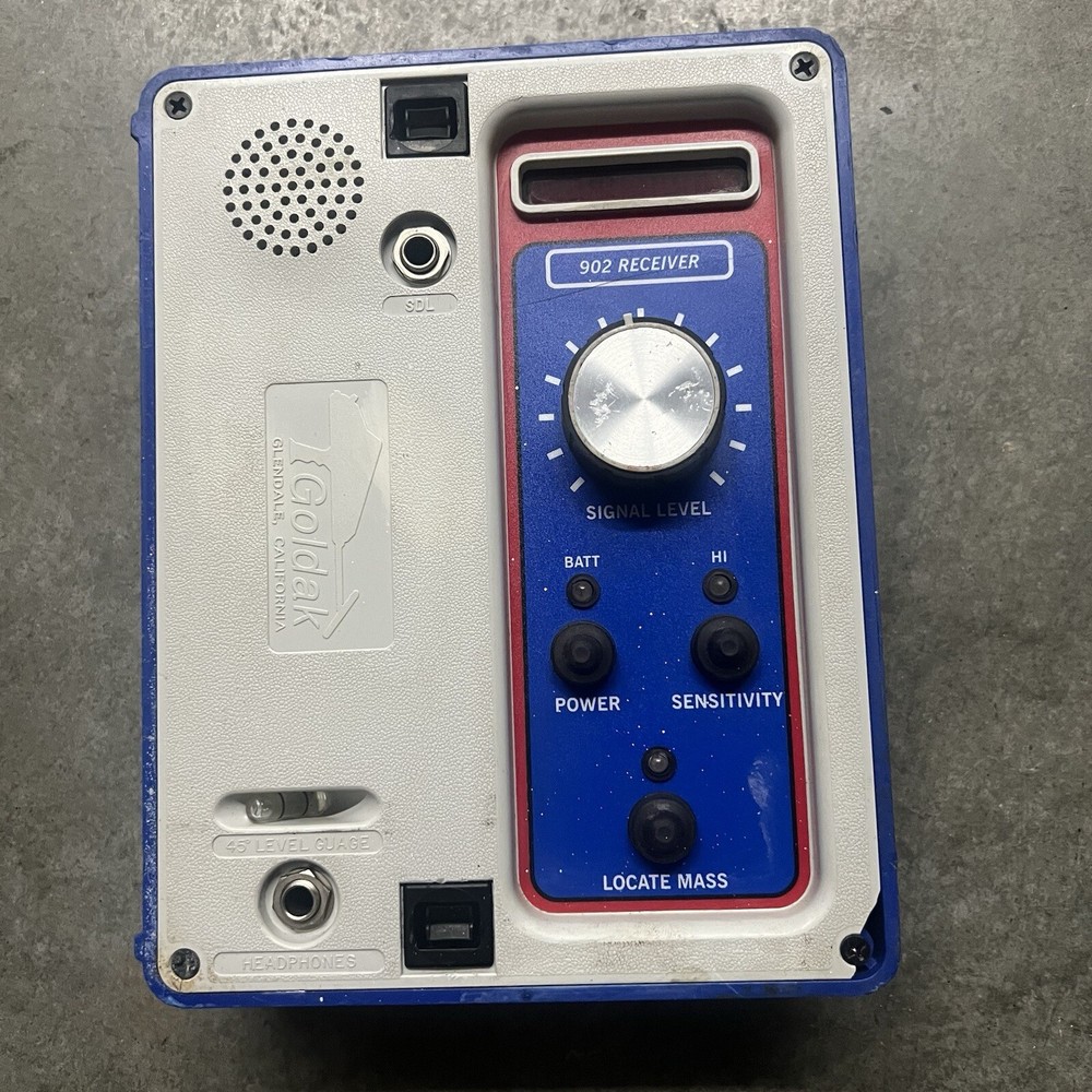 Goldak Pipe & Cable Locator Model 902 Unit Only Used