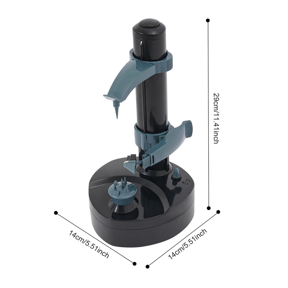 Stable adjustable handle electric fruit vegetable peeler Machine NEW US