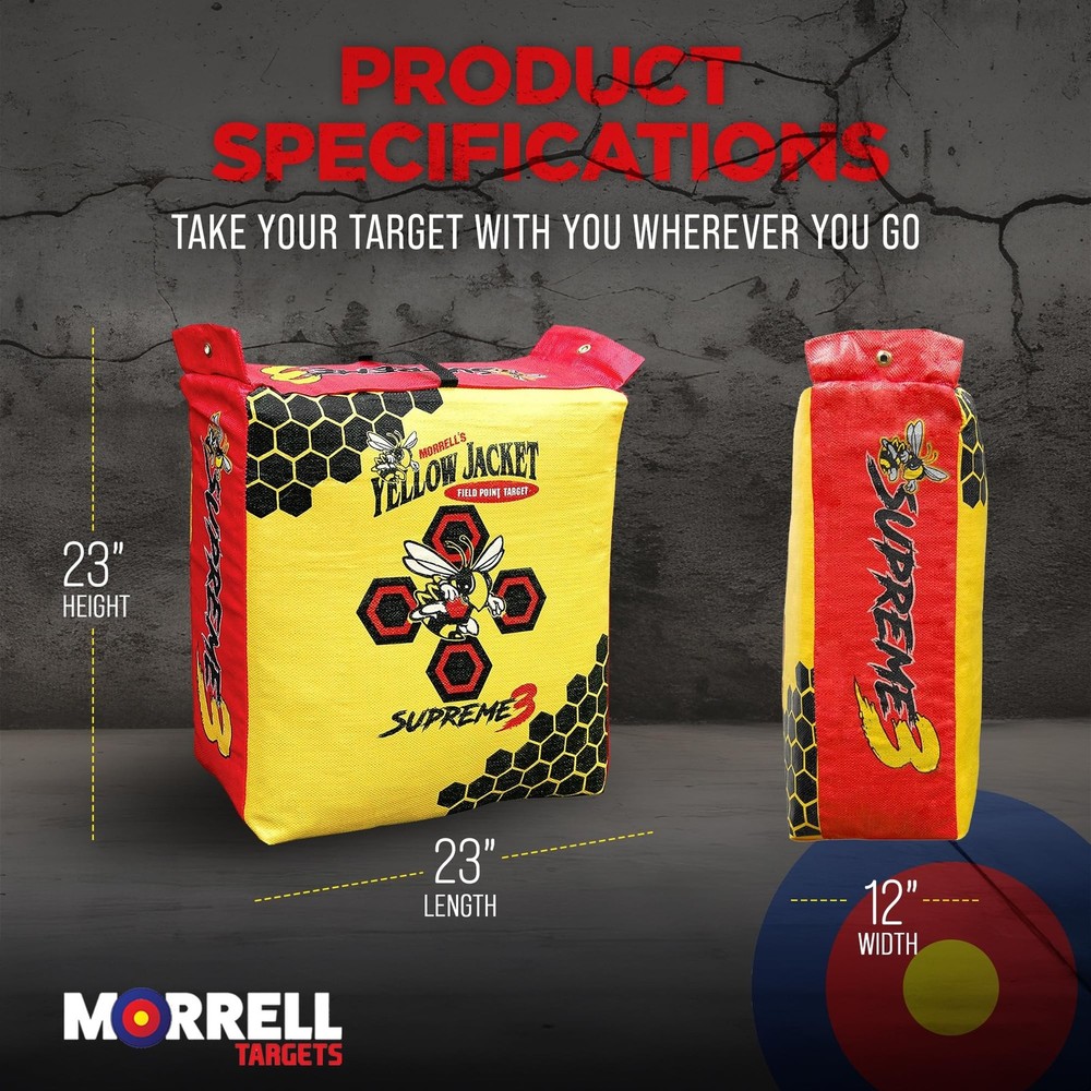 Morrell Yellow Jacket Bag Target for Archery & Crossbows
