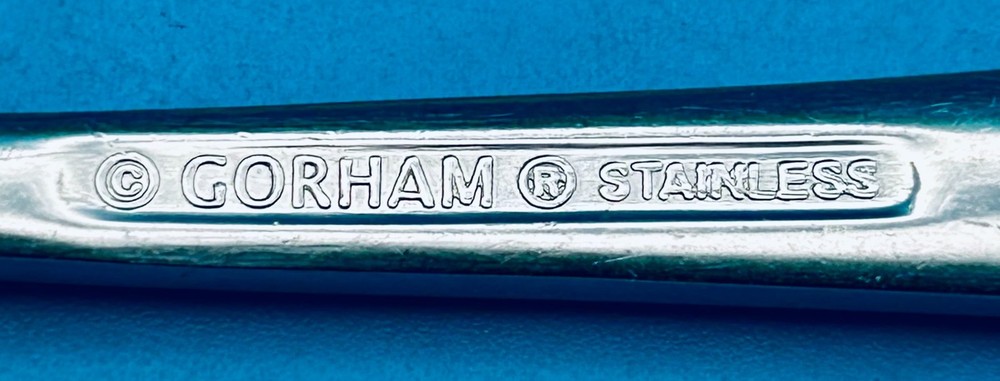Gorham SABRINA Salad Dessert Fork 7 1/8" Stainless Flatware Silverware