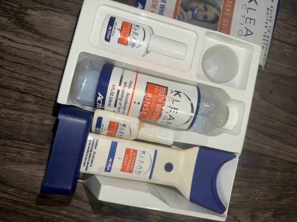 Klear Action The Original Activating Whitening Light System - Tested & Working