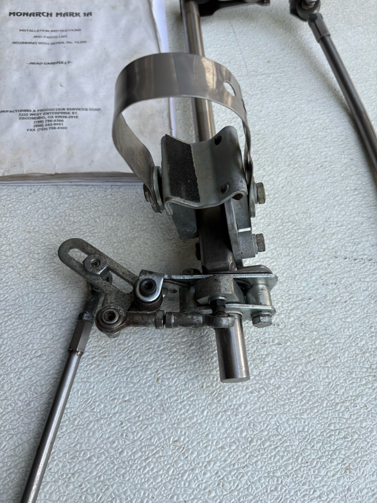 MPS handicap driver hand controls