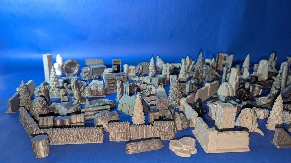 204 Pieces of scatter terrain bundle