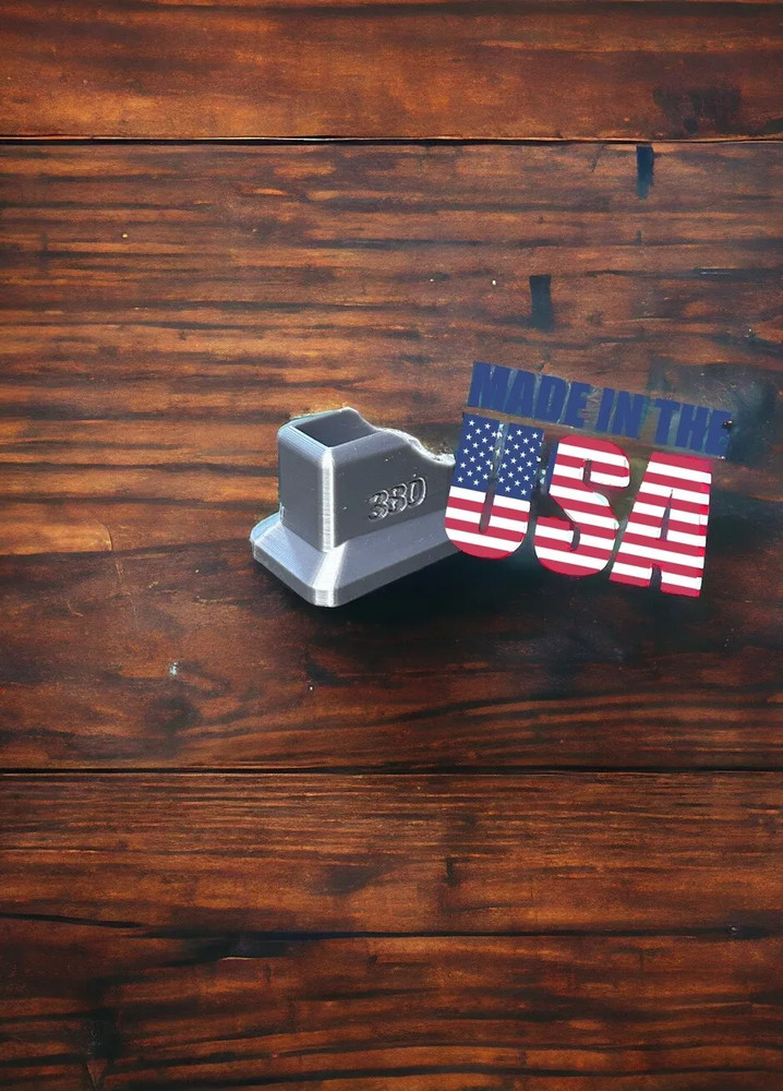 2 Pack Smith & Wesson M&P Shield EZ 380 Silver Speedloader Mag Loader