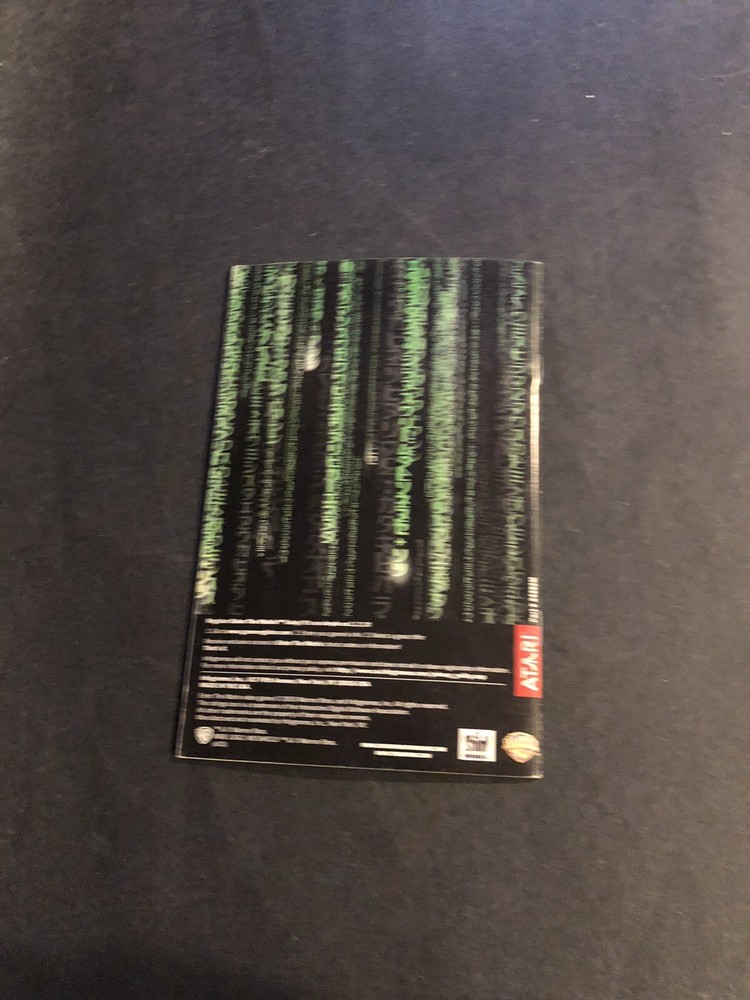 enter the matrix Xbox manual Only