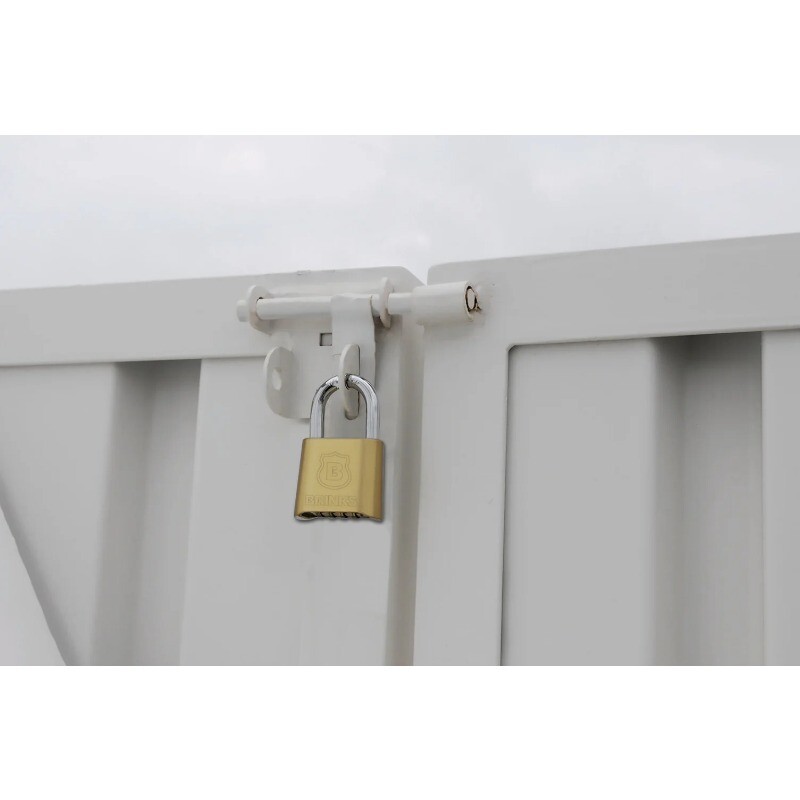 New Brinks Solid Brass 50mm Resettable Combination Padlock with 1in Shackle