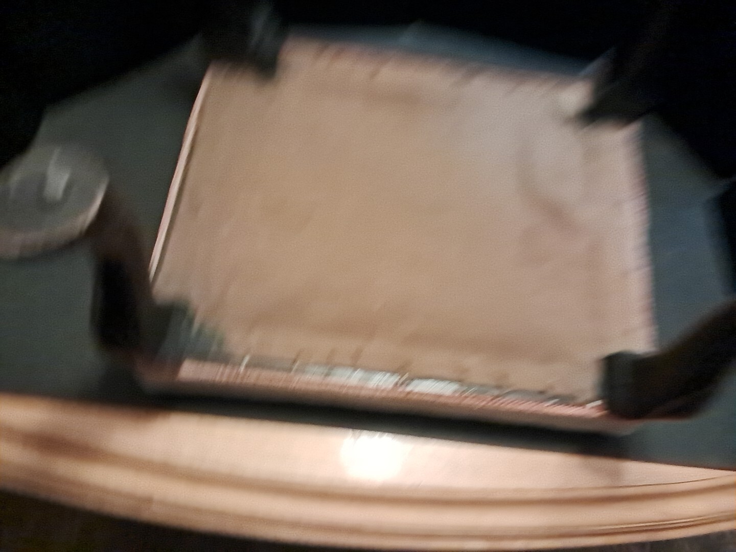 VINTAGE NEEDLEPOINT FLORAL DESIGN TOP WITH HAND PAINTED LEGS FOOTSTOOL