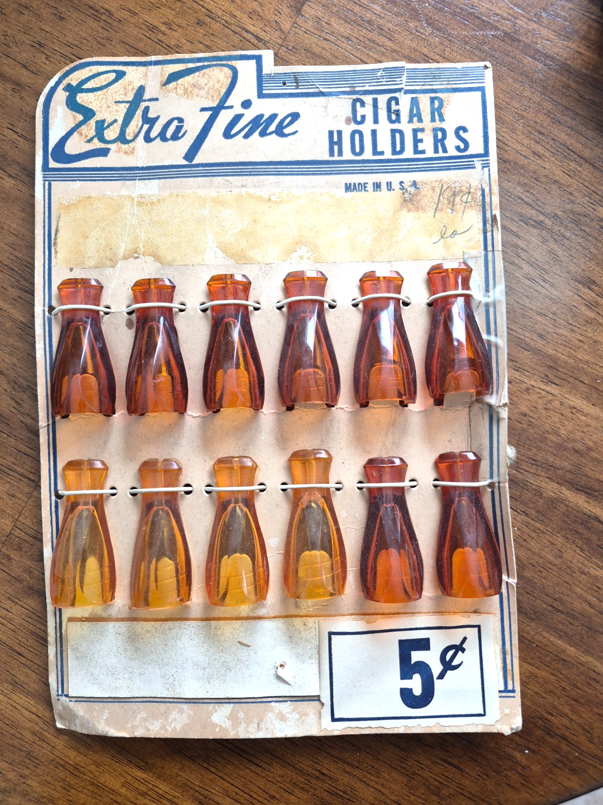 Vintage Extra Fine Cigar Holder counter top display