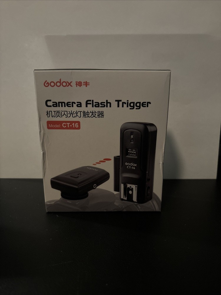 Godox Camera Flash Trigger(16 Channels)Transmitter For Canon,Nikon(Ctr16 & Ct16)