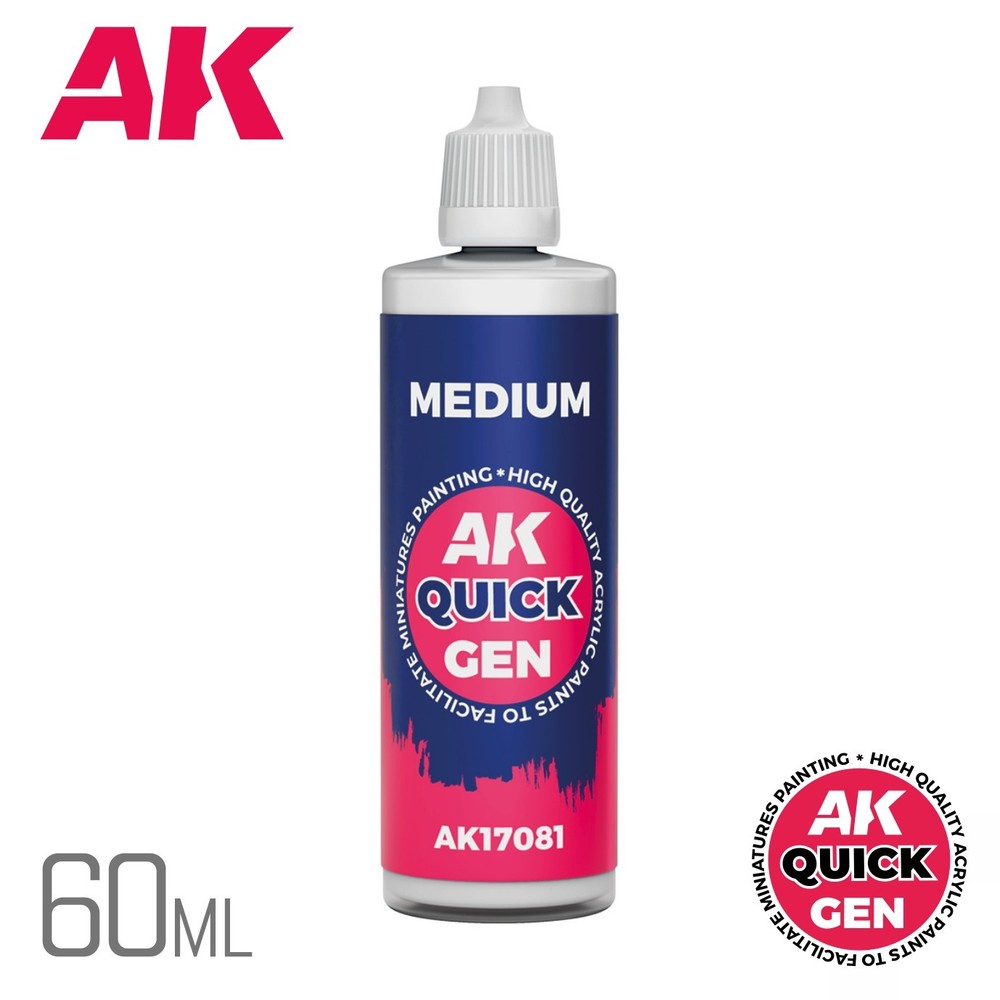 AK Interactive: QUICK GEN - Medium - 60ml - AK17081