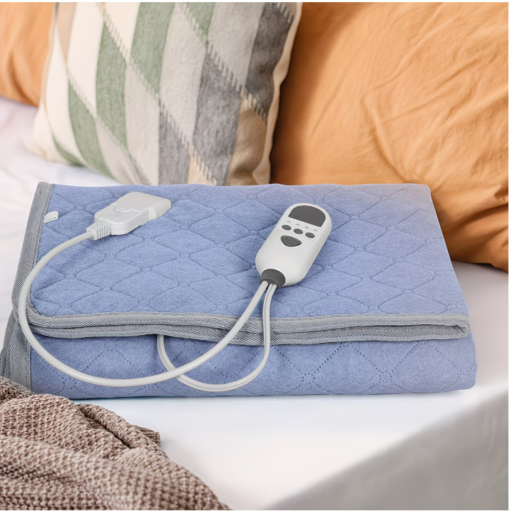 63"x31" Extra Large Heating Pad 9 Heat 4 Timer Fast Warm Machine Washable