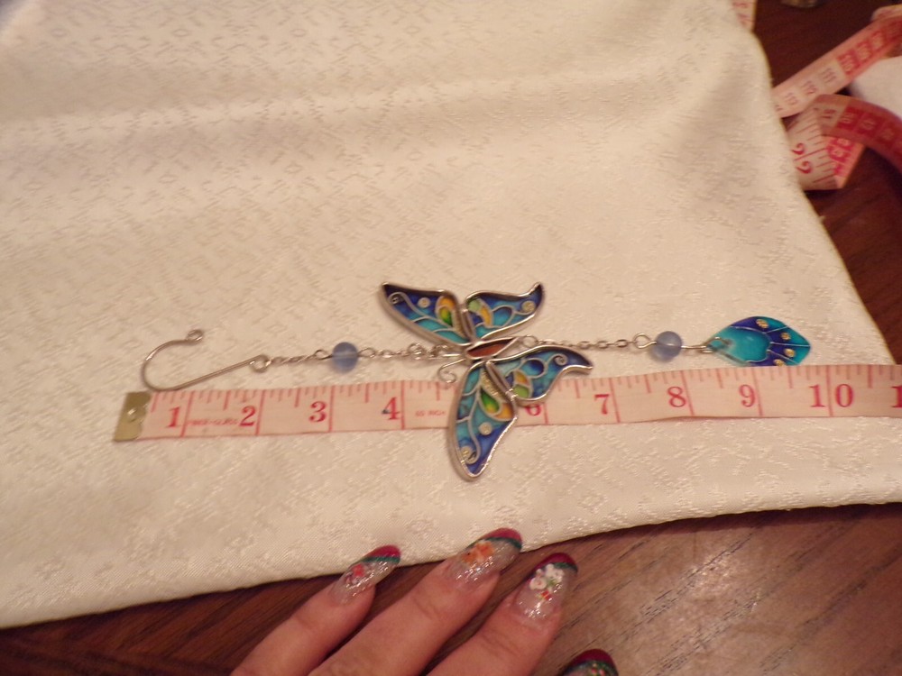 Butterfly Suncatcher Blues & Gold