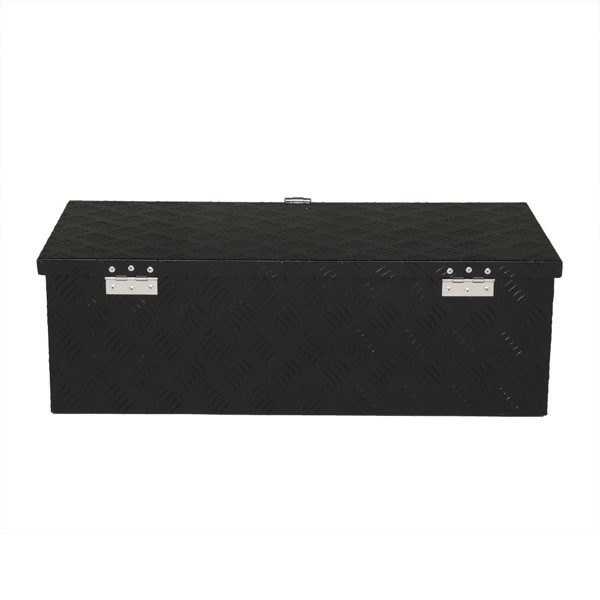 30 "Aluminum 5 Pattern Toolbox Single Lock Black