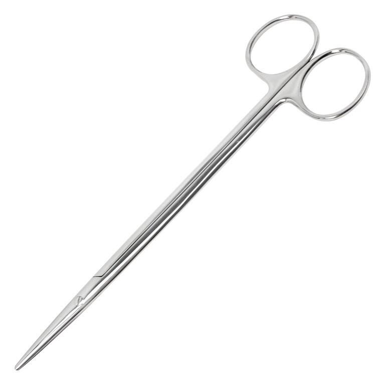 Metzenbaum Scissors 7", Straight Satin Finish