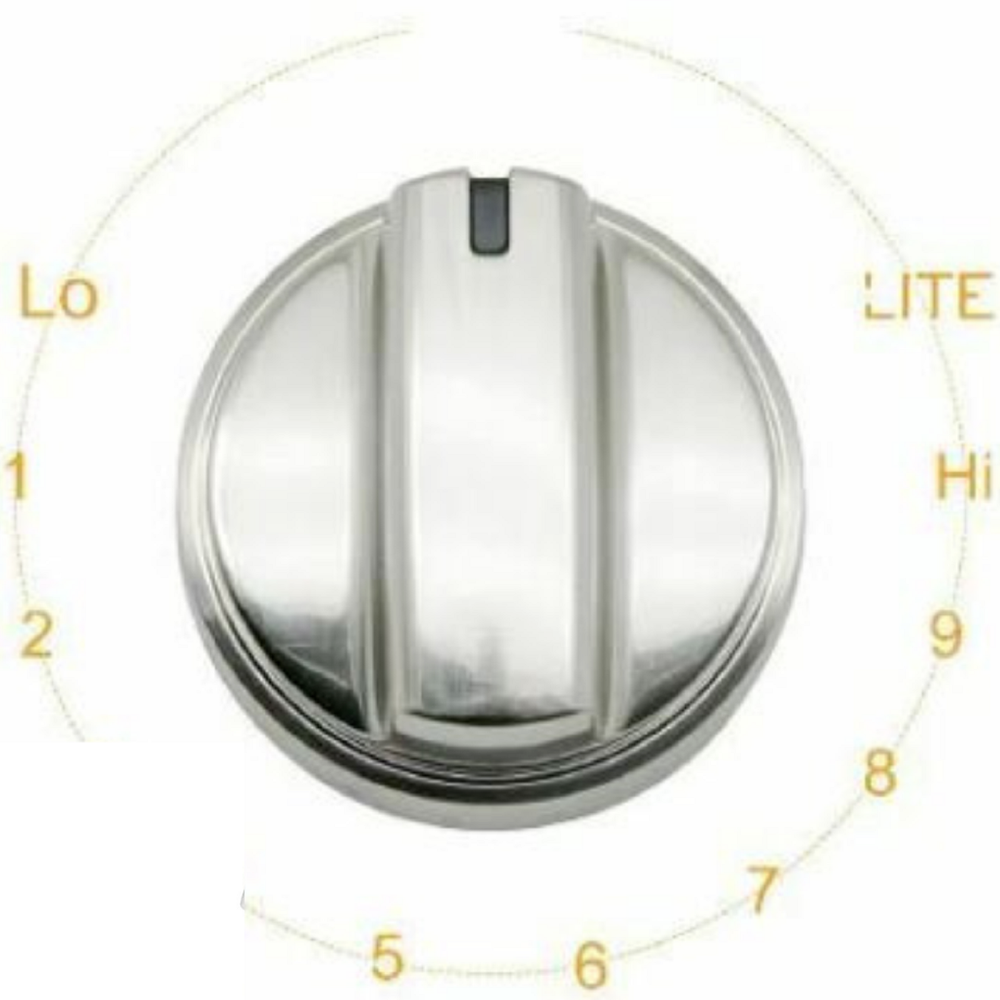 Gas Range Control Knob for GE WB03X24818 JGB645EEK1ES JGB660EEJ1ES