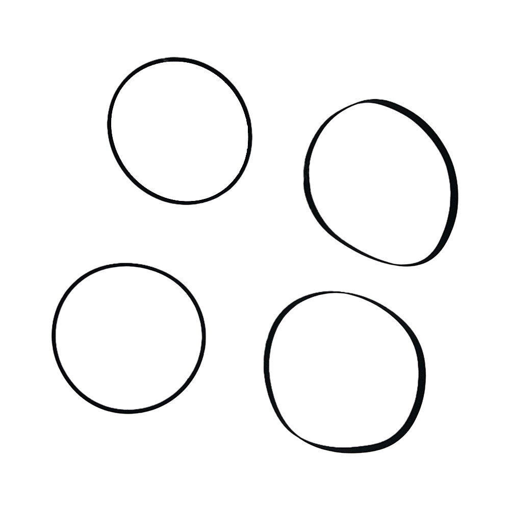 4X Belts for SONY TC-WE435 TC-WE635 TC-WE425 TCWE435 TCWE635 TCWE425 FAST SHIP