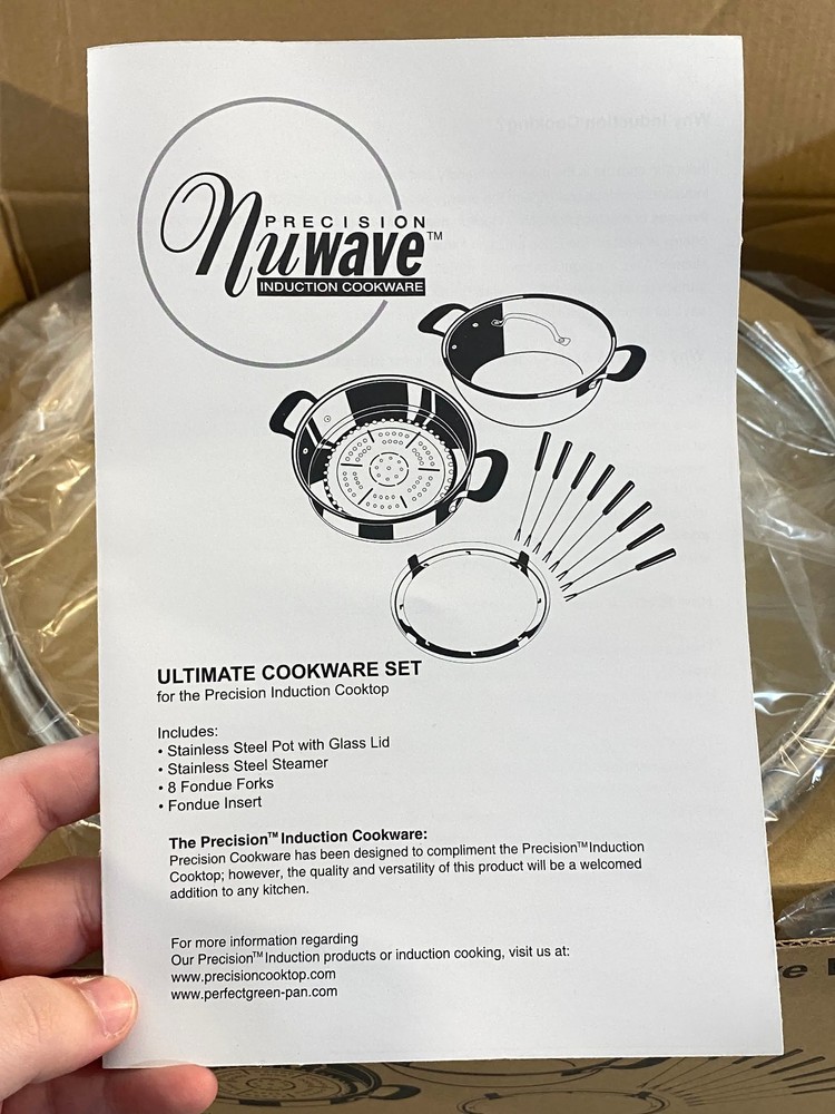 NEW Nuwave Precision Ultimate Cookware Set Model #31121