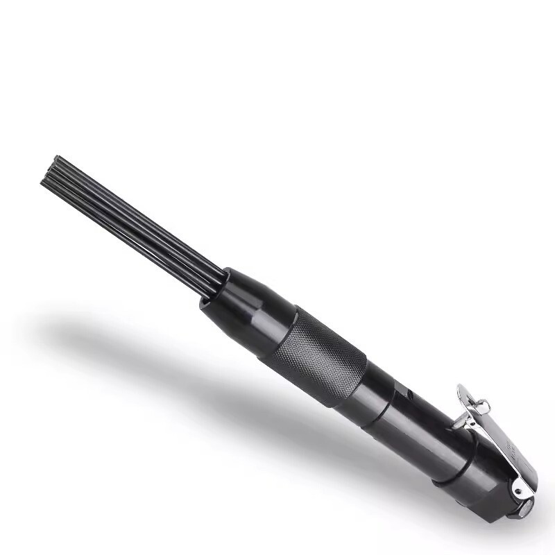 Vertical 12-needle Pneumatic Rust Remover Pistol-style 19-needle Rust Remover