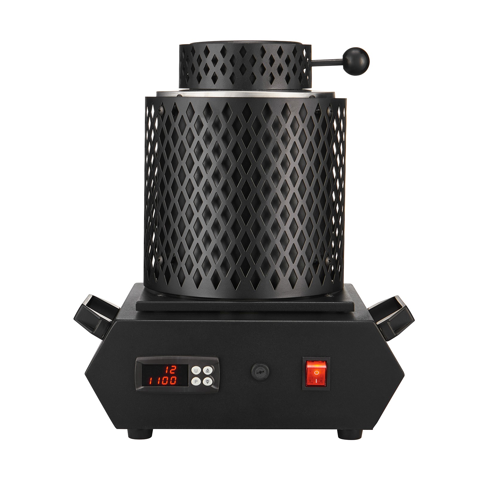 Uimoso Electric Gold Melting Furnace 1350W with Digital Control and 2 Crucibles