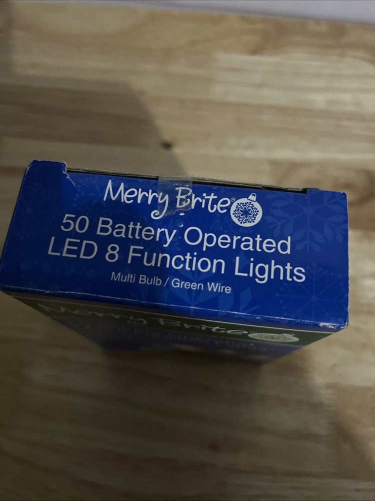 Merry Brite 50 count 8 Function Light
