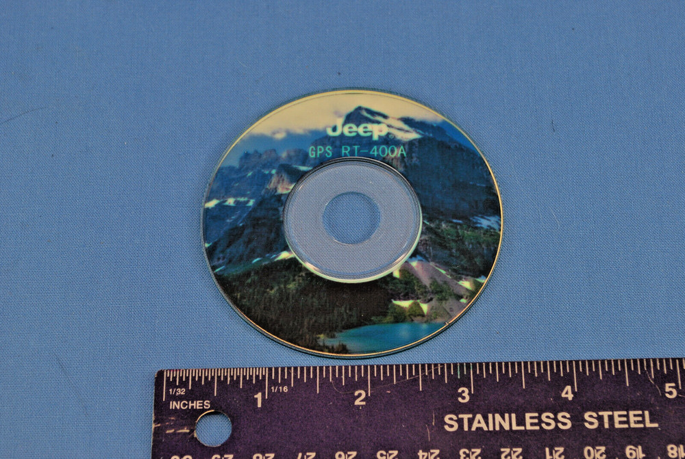 Jeep GPS RT-400A Mini-Disc CD Untested (Has some scratches) FREE SHIPPING