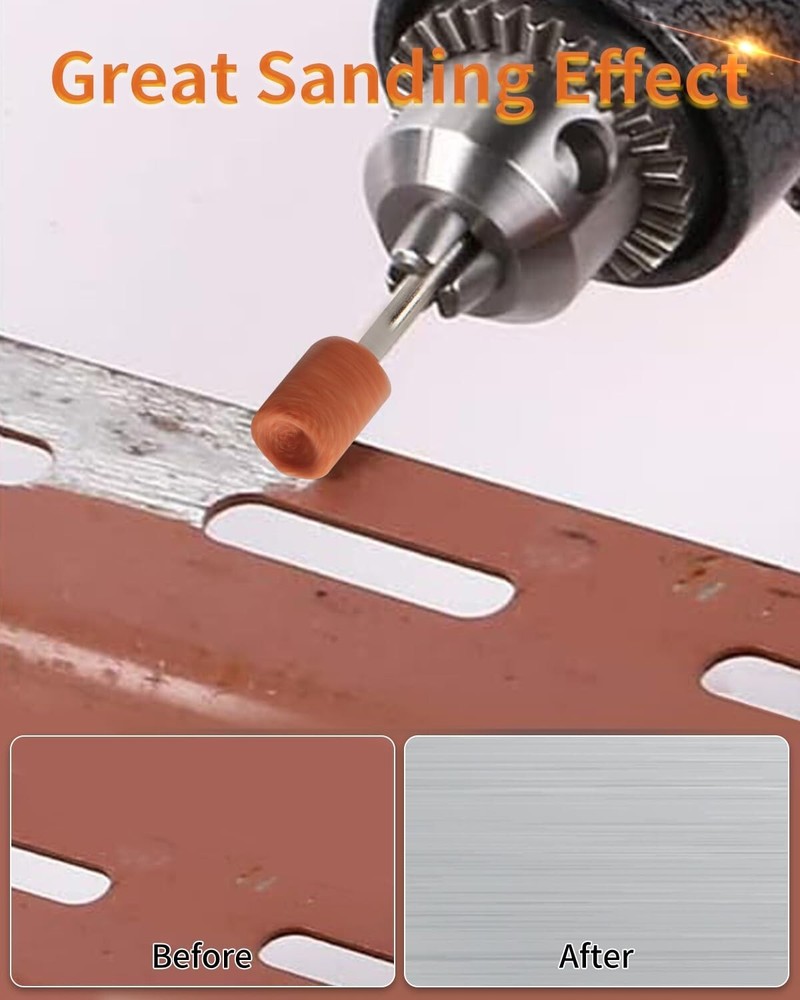 60Pcs Sanding Bits for Dremel Rotary Tool, A Strong Grinding Stones Bits with...