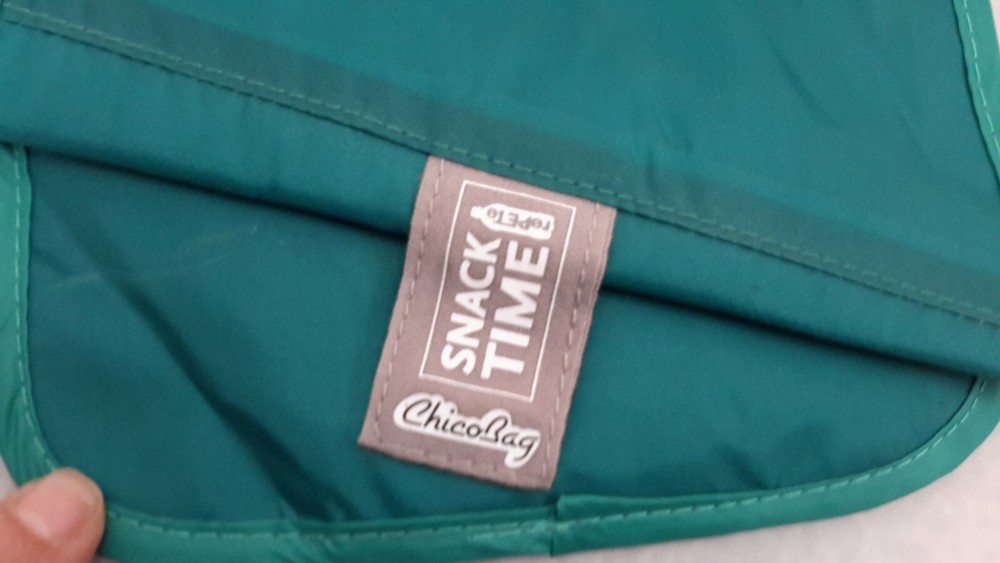 ChicoBag Chico Bag Reuseable Snack Time Sack Green EUC