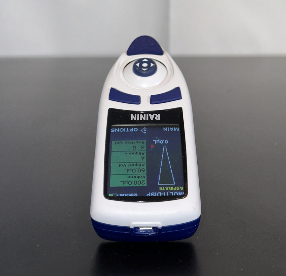 Rainin E4 Electronic Pipette, LTS E4-10XLS+