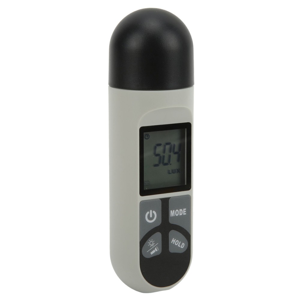 Light Meter Wide Range High Accuracy LCD Screen Backlit Display Easy Reading