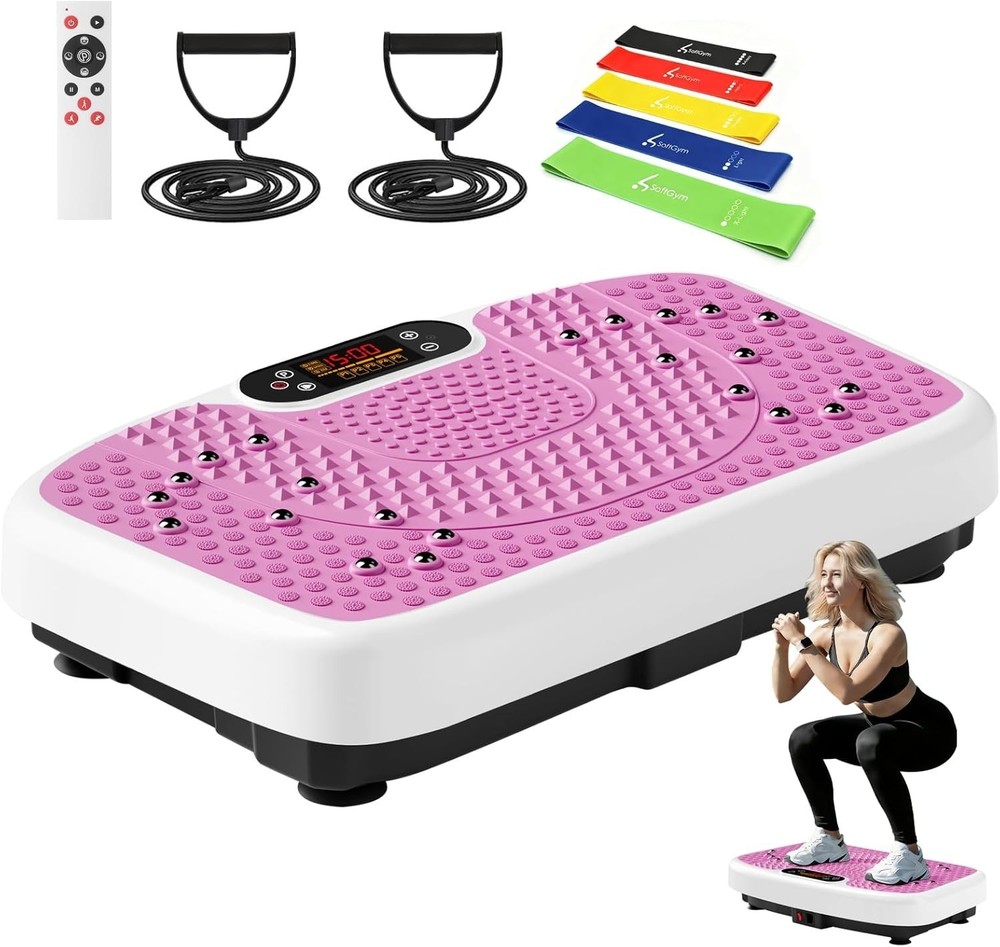Lymphatic Drainage Vibration Platform - Remote-Controlled Full Body Workout