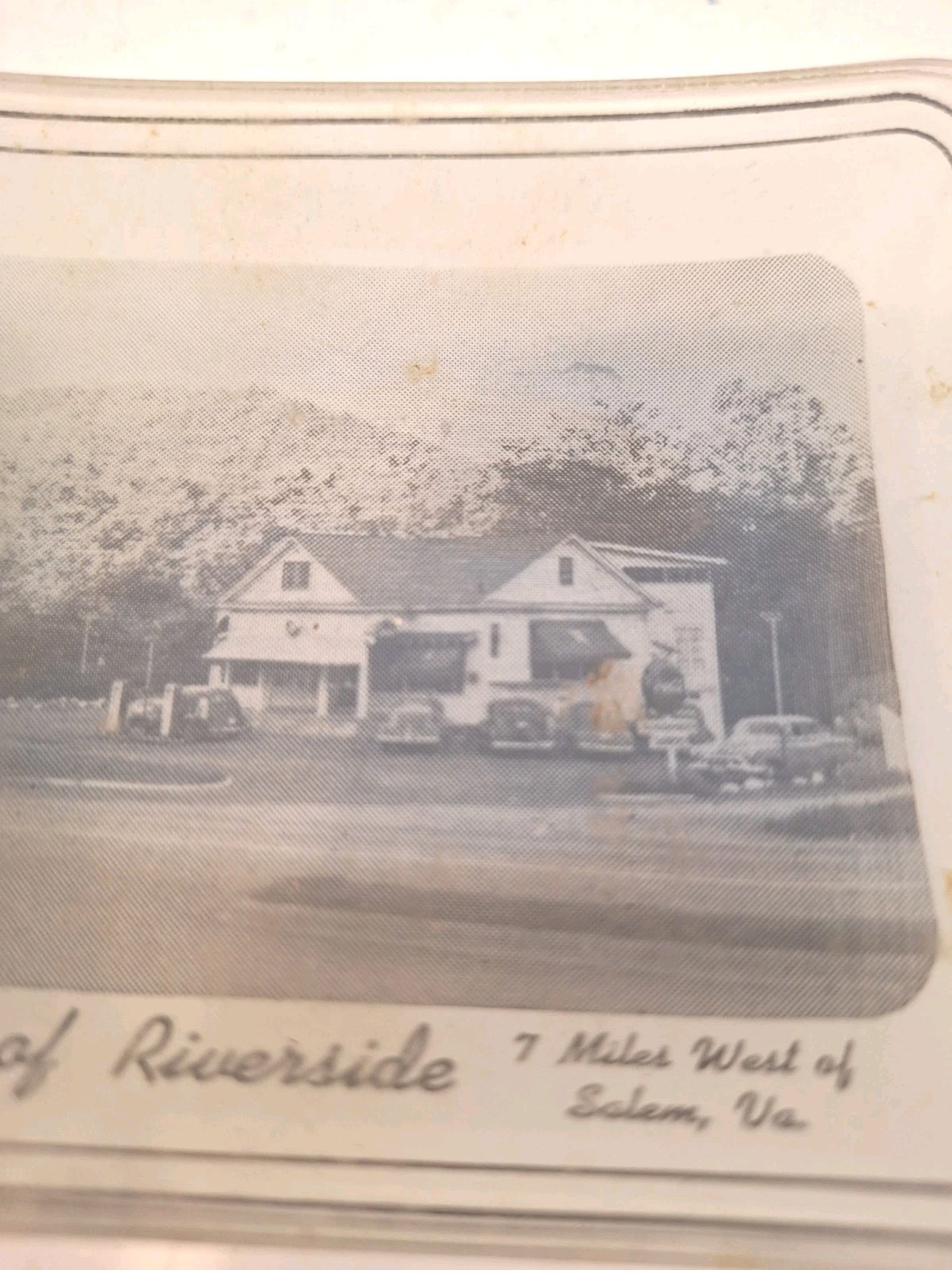 Original Vintage Esso Gas Station Glass Candy Dish Souvenir
