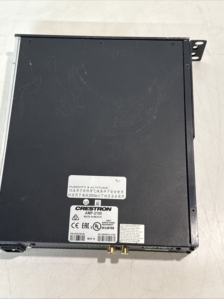 Crestron AMP-2100 Amplifier