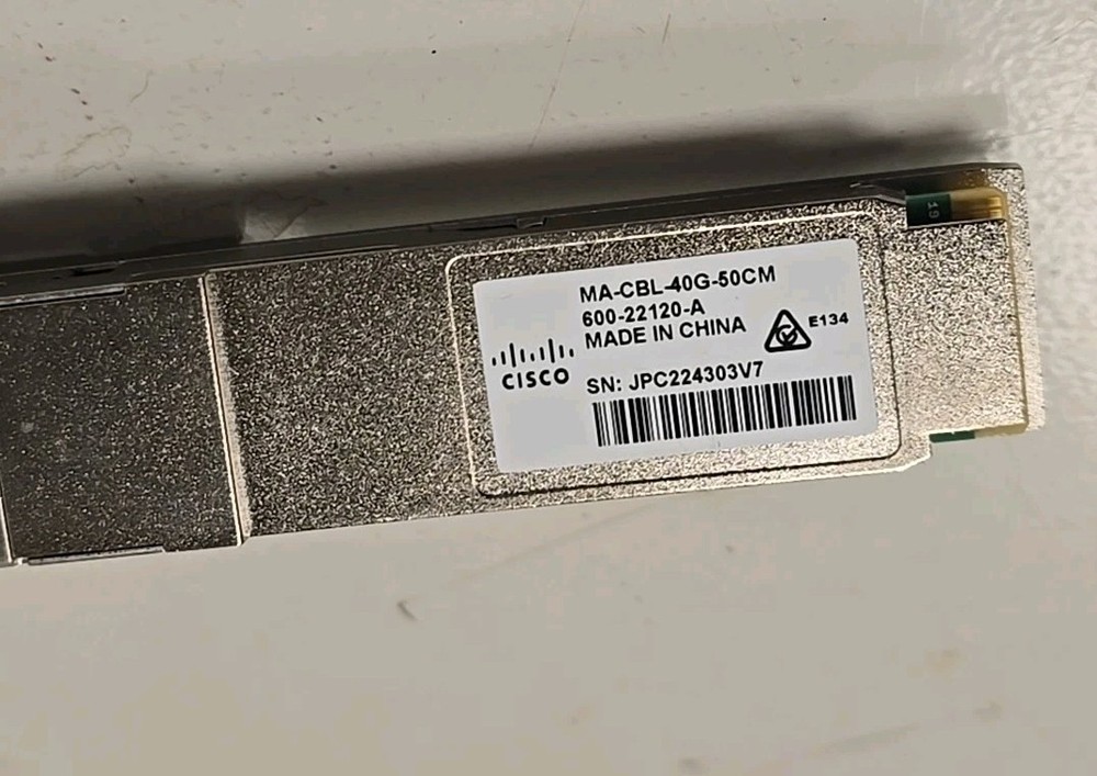 Cisco MA-CBL-40G-50CM Stacking Cable - Black