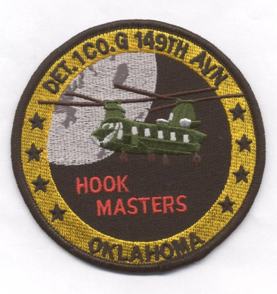 DET 1 CO G 149th AVN patch