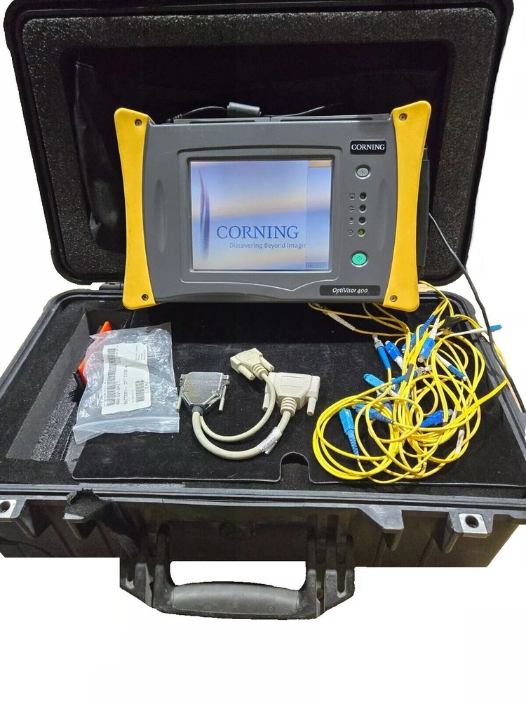 CORNING OPTIVISOR 400 Optical Time Domain Reflectometer W/CASE