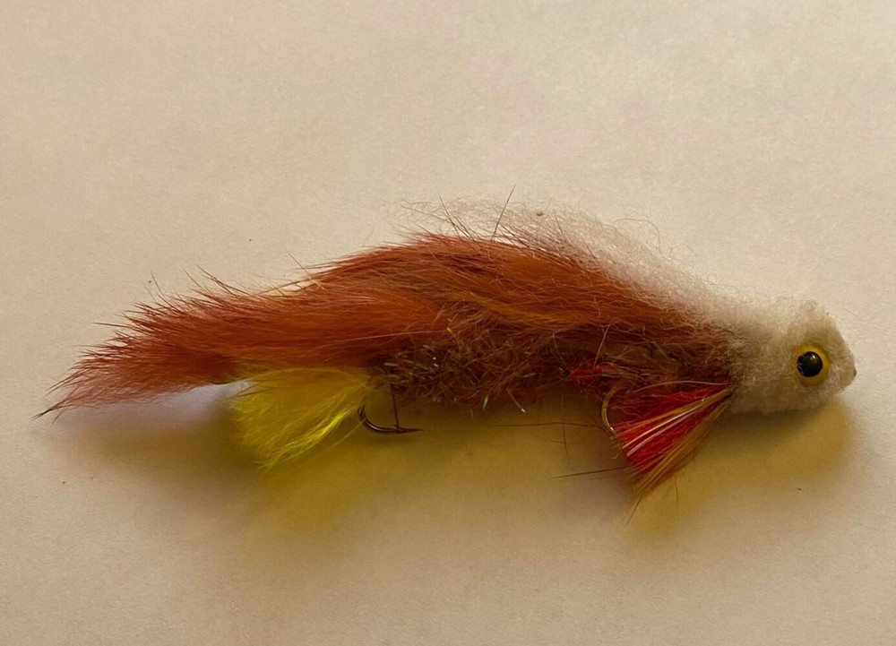 Butt Monkey Rust, Articulated Streamer- Strike Fly Company